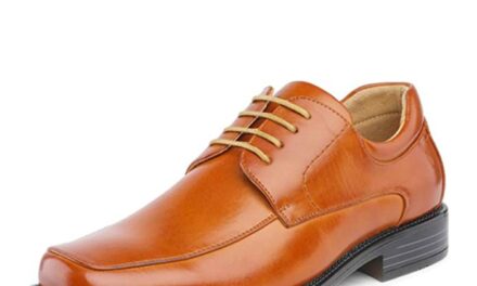 Mens Brown Square Toe Dress Shoes The Perfect Choice for Elegance