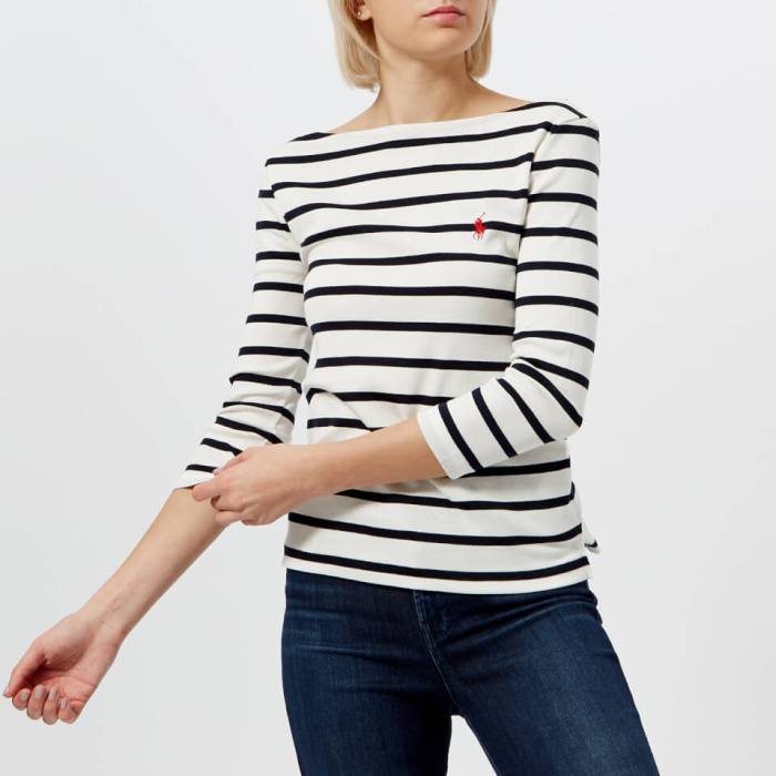 Women's striped t shirt dress