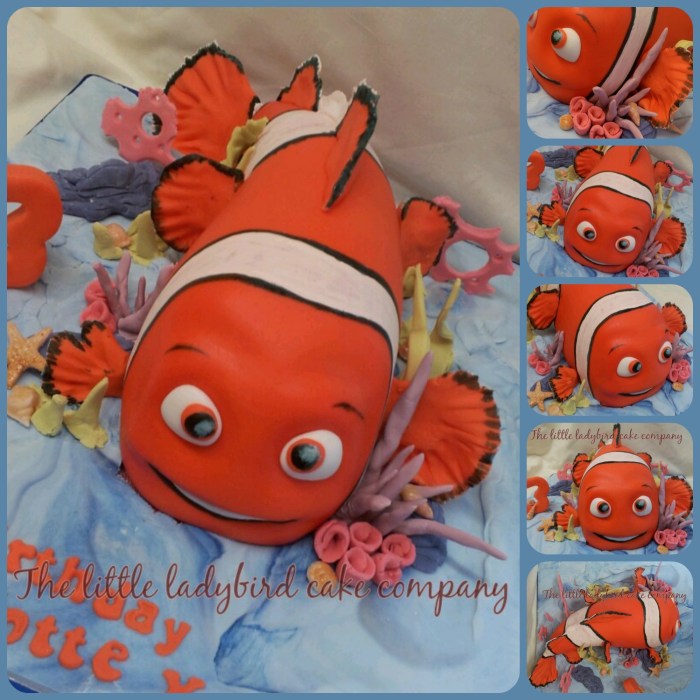 3d nemo cake tutorial