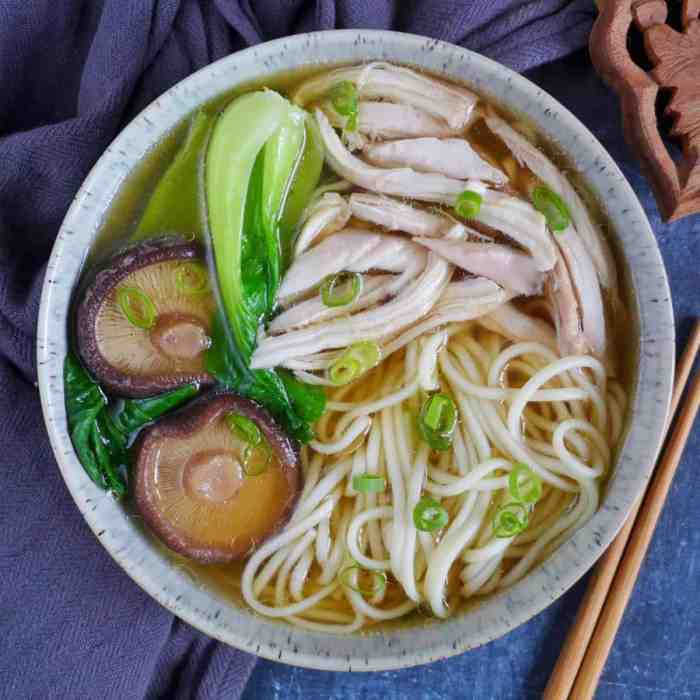 How to cook chinese style noodle soup