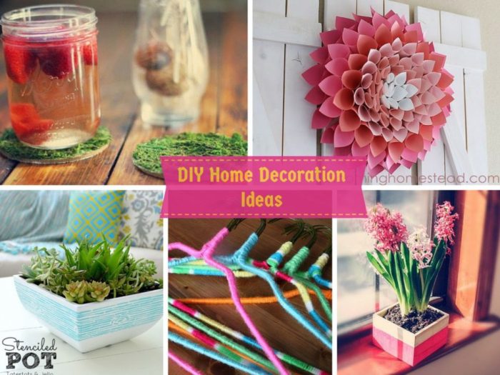 How make house decoration diy