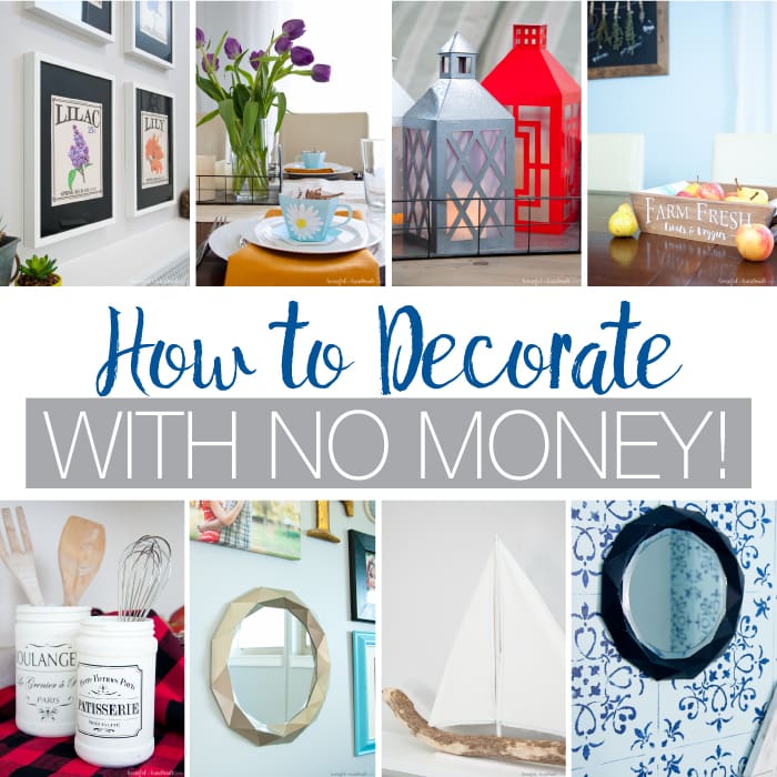 How to decorate room with no money