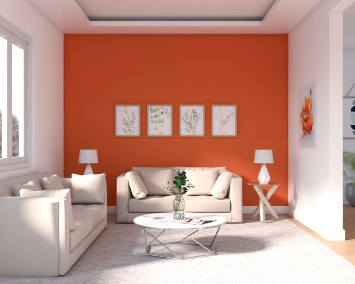 How to Decorate a Orange Color Painted Room Tips and Ideas for a Vibrant Space