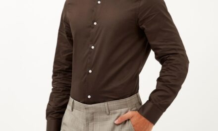 Brown Dress Shirt Mens Elevate Your Style with Timeless Elegance